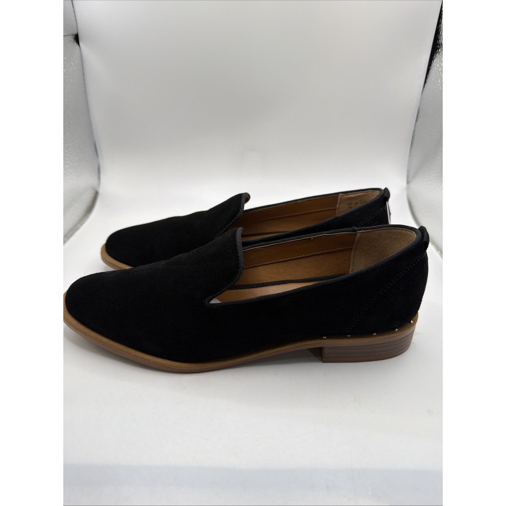 Franco Sarto Women's‎ Black Suede Loafer Flats Size 7. New